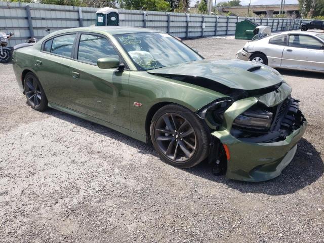DODGE CHARGER SC 2019 with VIN 2C3CDXGJ5KH520299 - Photo from auction