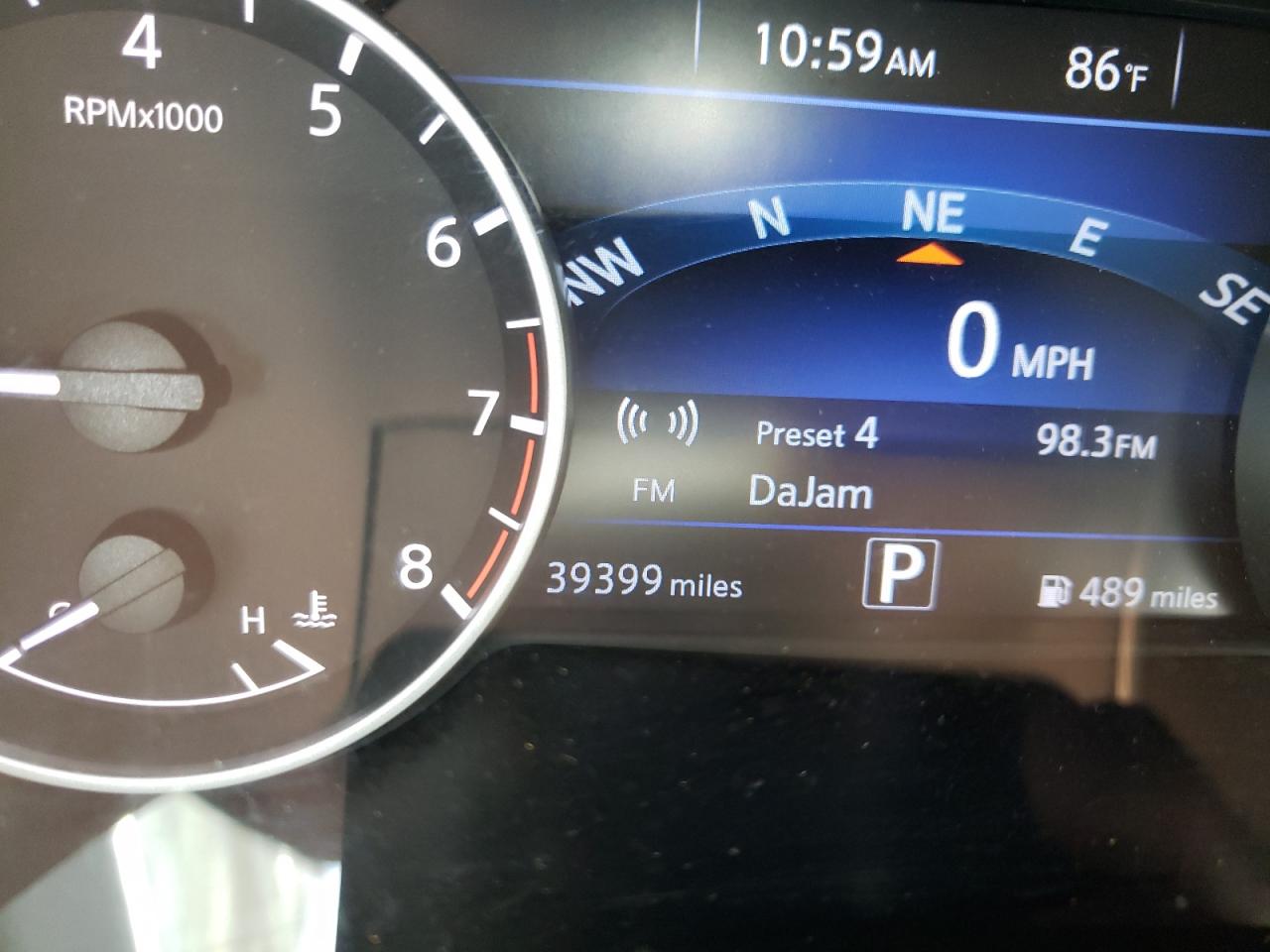 Photo 8 from auction – 2018 NISSAN MAXIMA 3.5 with VIN 1N4AA6AP4JC392535