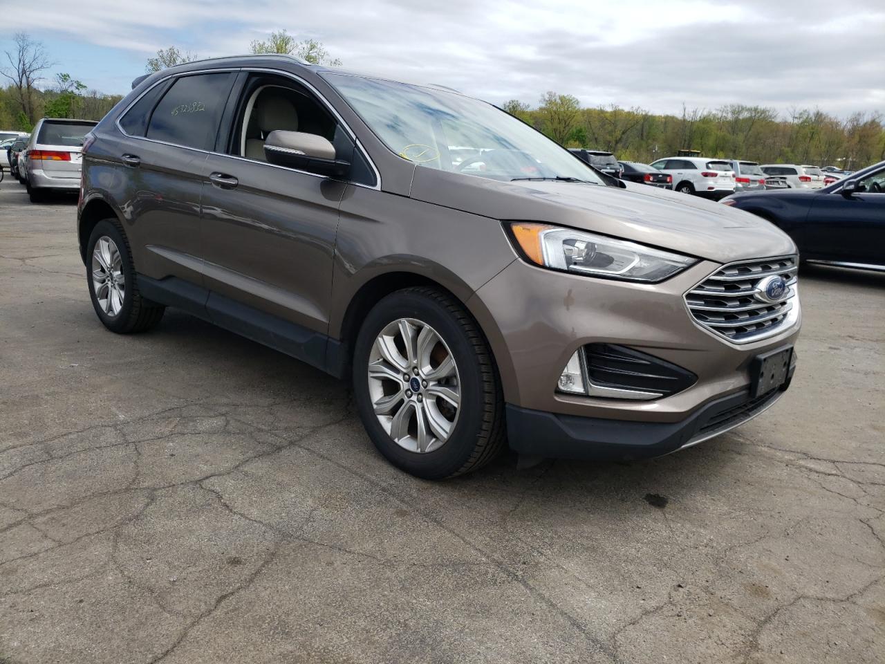 FORD EDGE TITAN 2019 with VIN 2FMPK4K99KBC63936 - Photo from auction