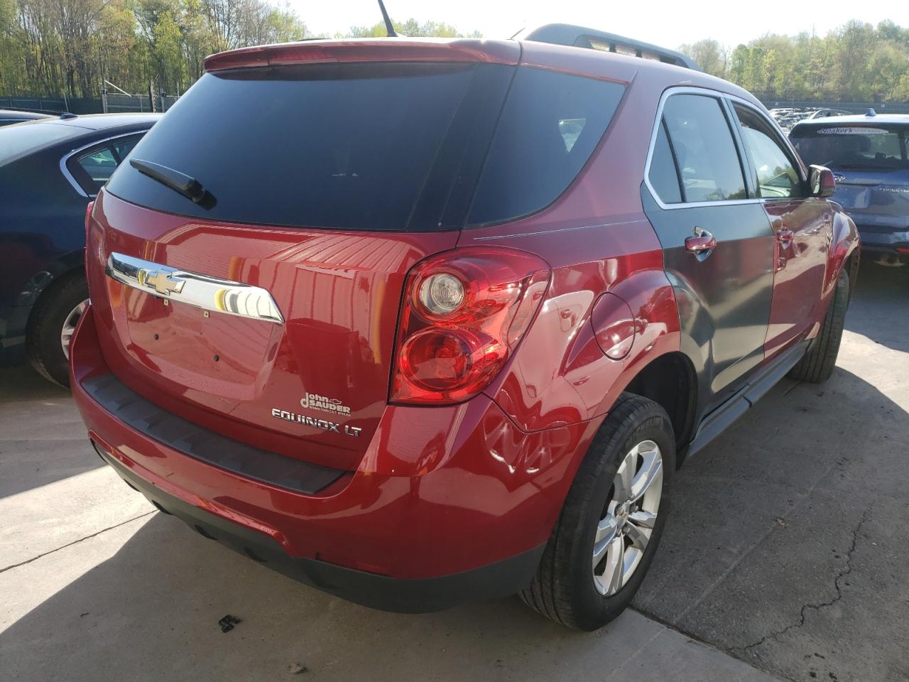 Photo 4 from auction – 2013 CHEVROLET EQUINOX LT with VIN 2GNALDEK7D1131702