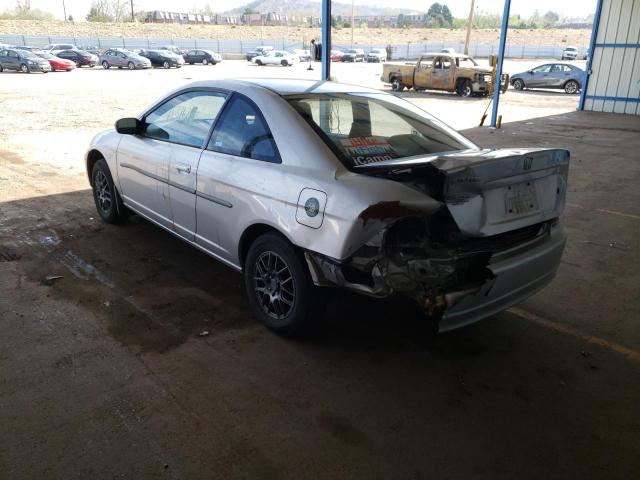 Photo 3 from auction – 2002 HONDA CIVIC LX with VIN 1HGEM22542L089525