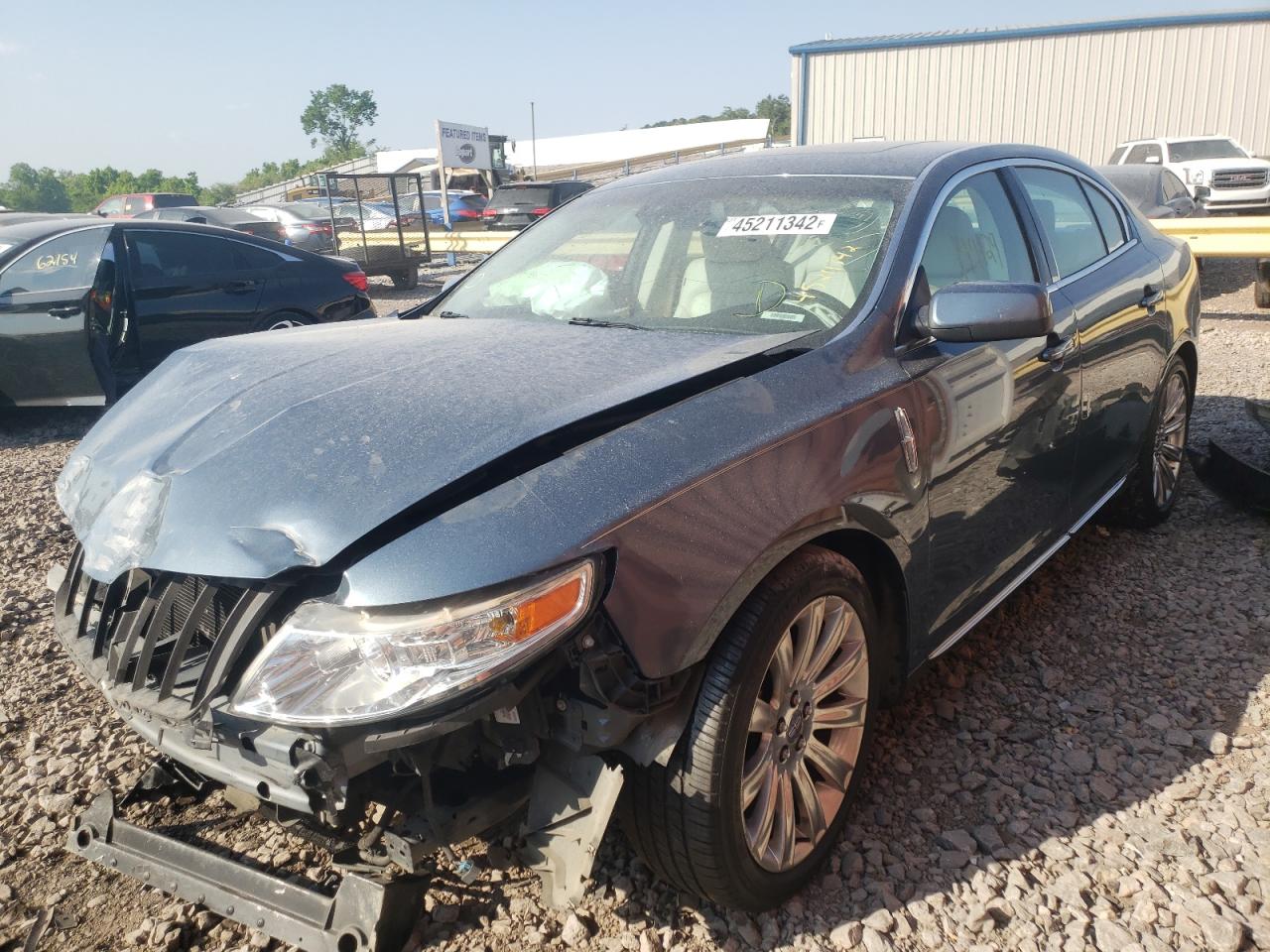 Photo 2 from auction – 2010 LINCOLN MKS with VIN 1LNHL9DRXAG611259
