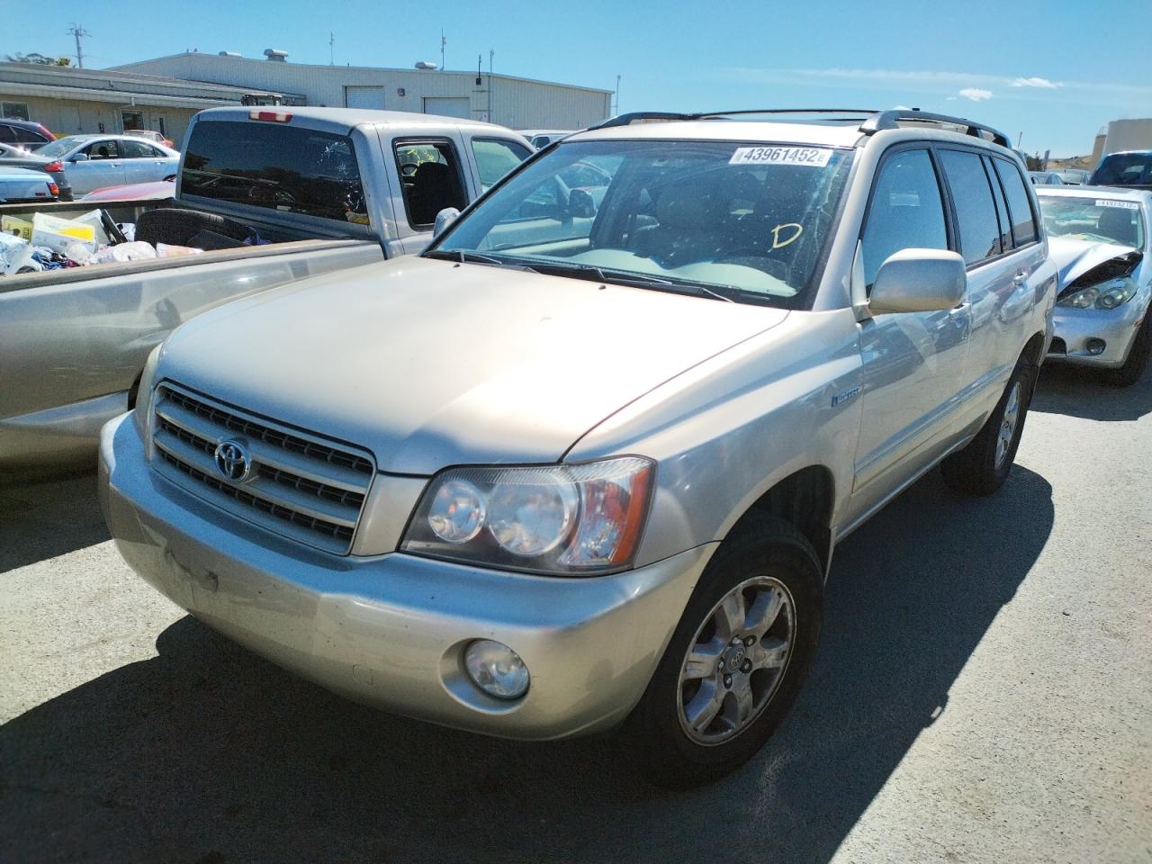Photo 2 from auction – 2002 TOYOTA HIGHLANDER with VIN JTEHF21A320087363