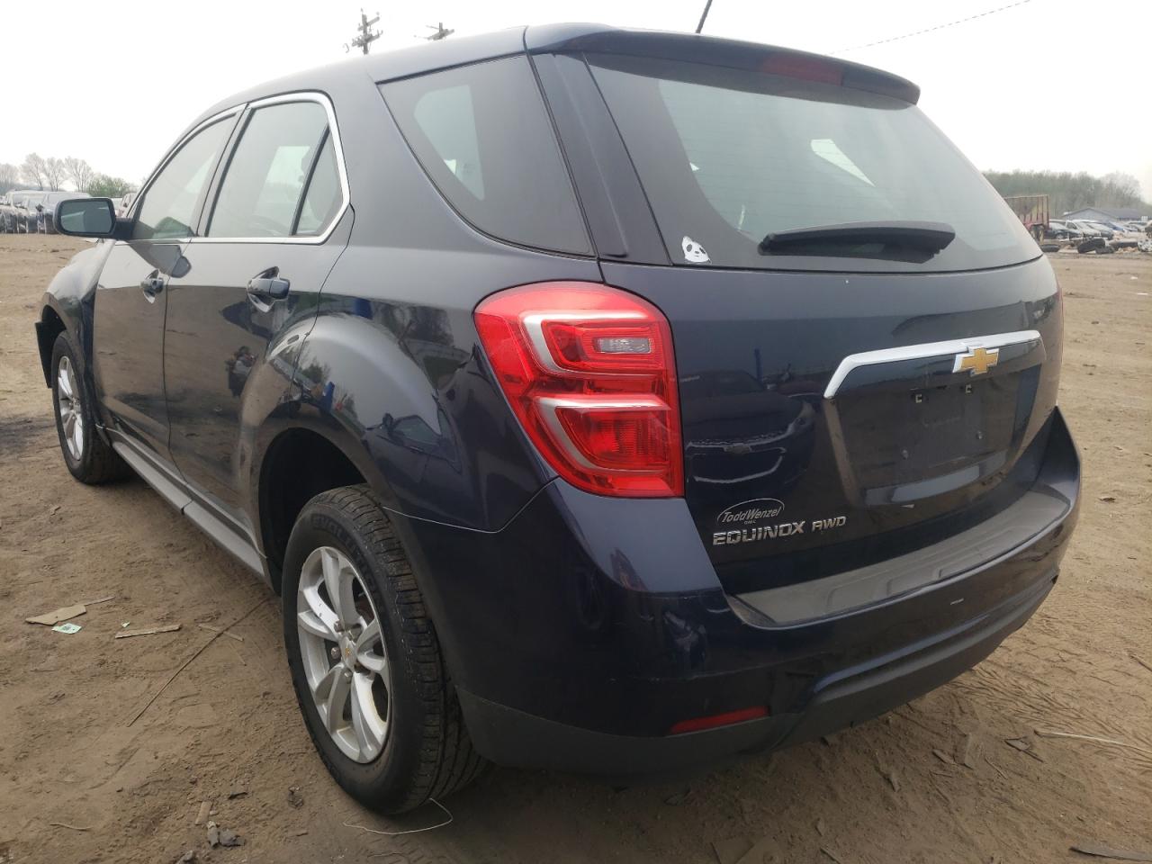Photo 3 from auction – 2017 CHEVROLET EQUINOX LS with VIN 2GNFLEEK1H6283804