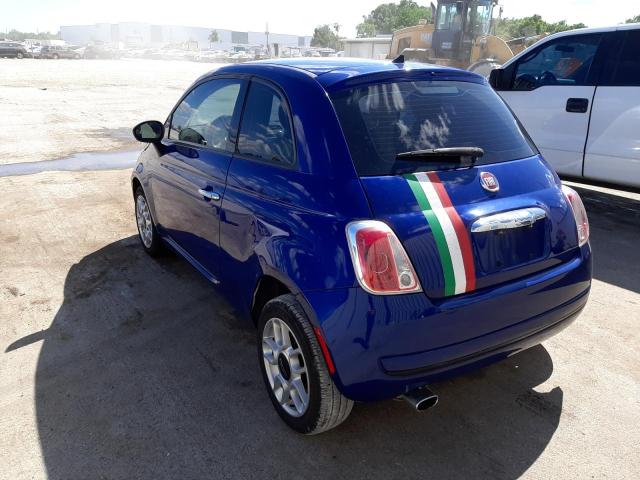 Photo 3 from auction – 2013 FIAT 500 POP with VIN 3C3CFFARXDT745654