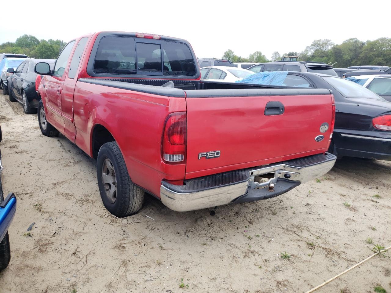 Photo 3 from auction – 2002 FORD F150 with VIN 1FTRX172X2NA33917