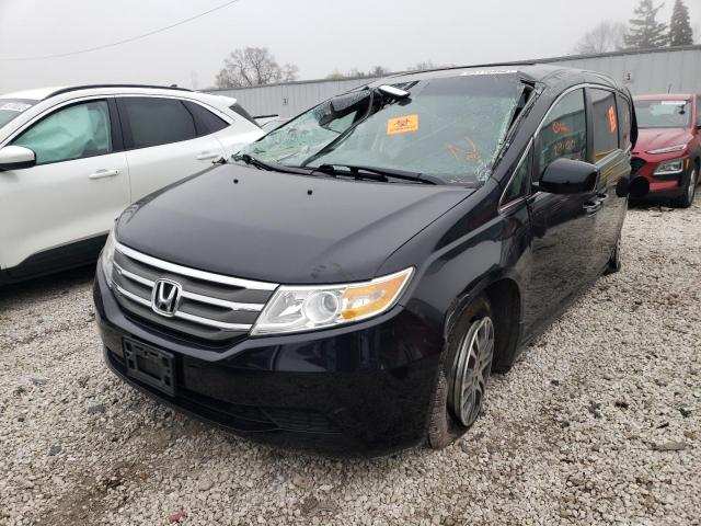 Photo 2 from auction – 2011 HONDA ODYSSEY EX with VIN 5FNRL5H67BB072290