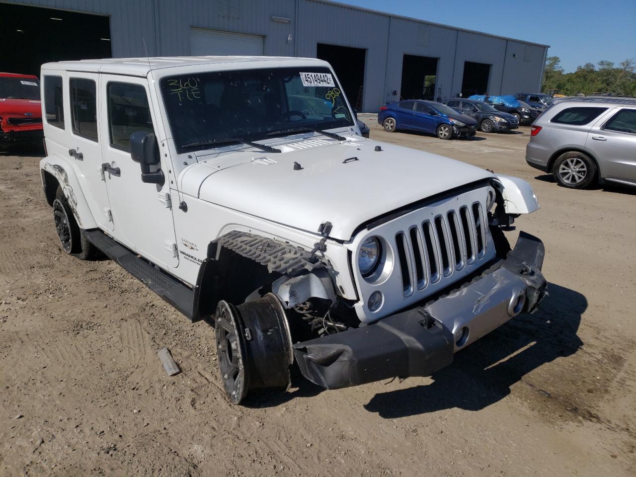 JEEP WRANGLER U 2016 with VIN 1C4HJWEG5GL172851 - Photo from auction