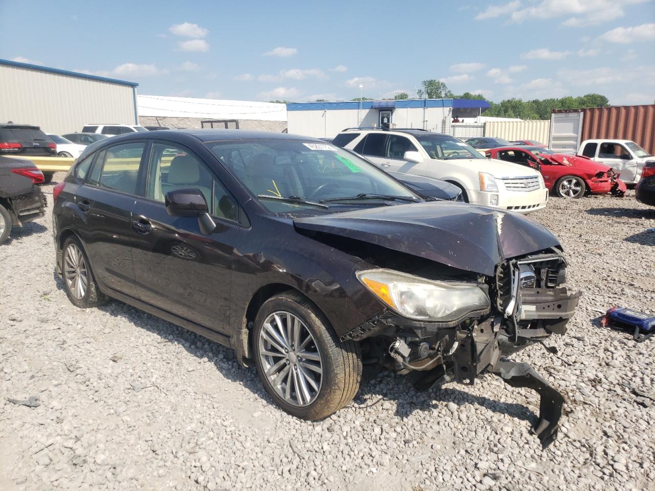 SUBARU IMPREZA PR 2013 with VIN JF1GPAD6XD2819239 - Photo from auction