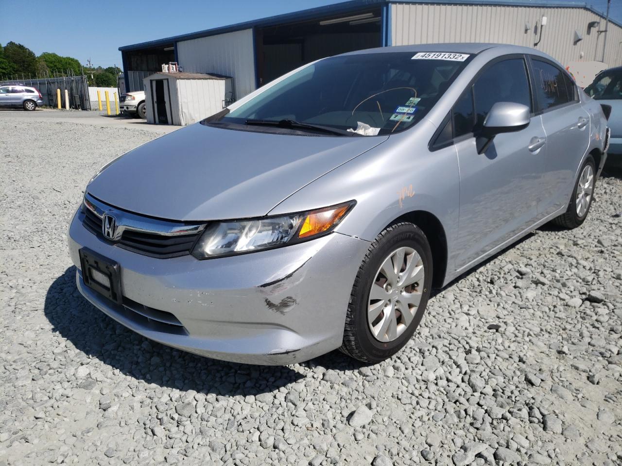 Photo 20 from auction – 2012 HONDA CIVIC LX with VIN 2HGFB2F5XCH575694