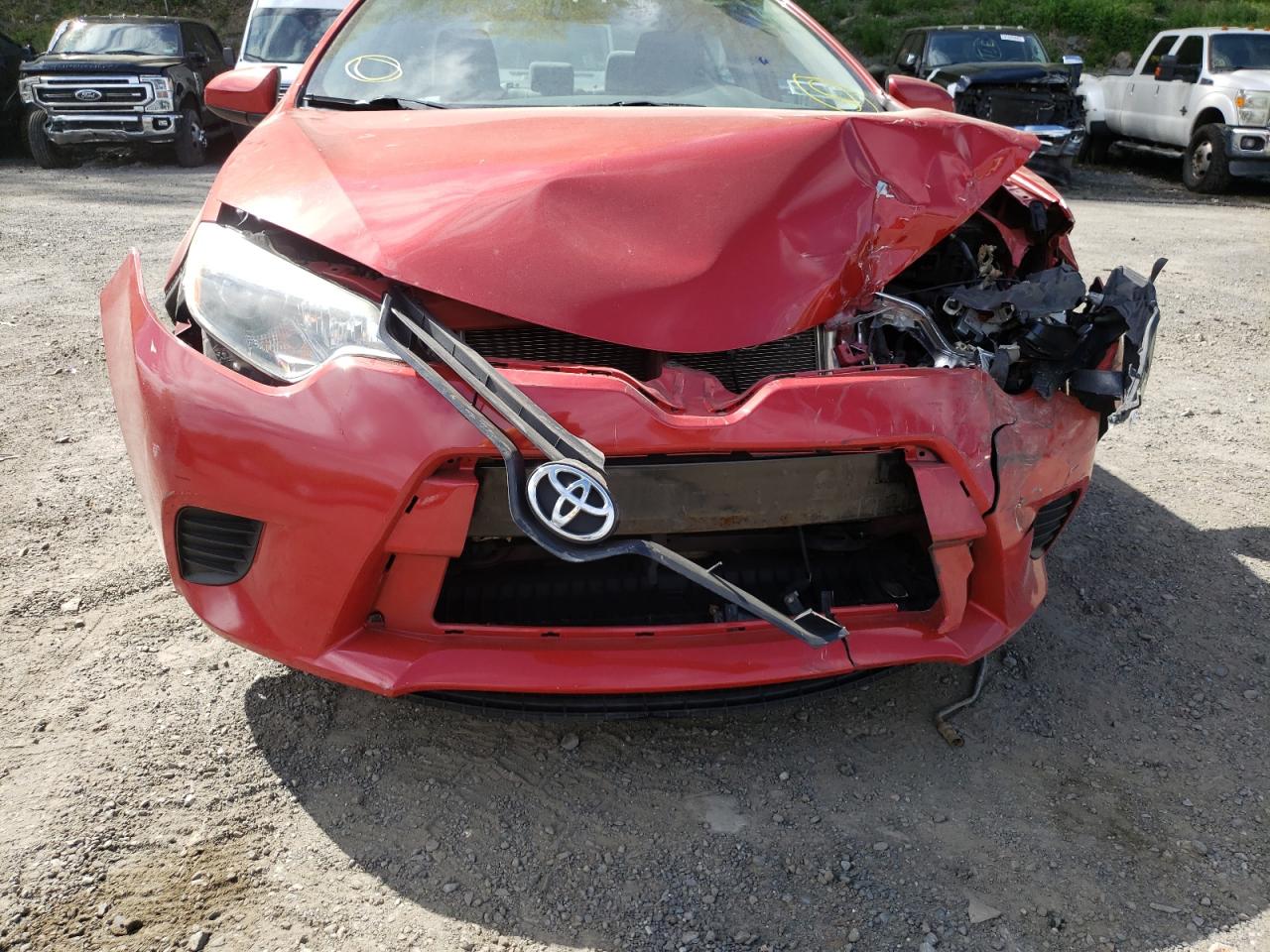 Photo 9 from auction – 2014 TOYOTA COROLLA L with VIN 2T1BURHE1EC102731