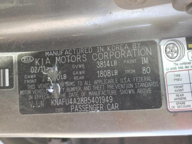 Photo 10 from auction – 2011 KIA FORTE EX with VIN KNAFU4A28B5401949