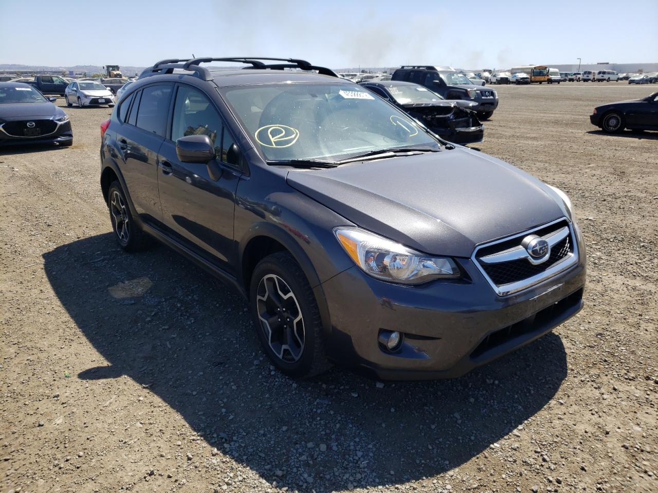 SUBARU XV CROSSTR 2014 with VIN JF2GPAVC5E8300355 - Photo from auction