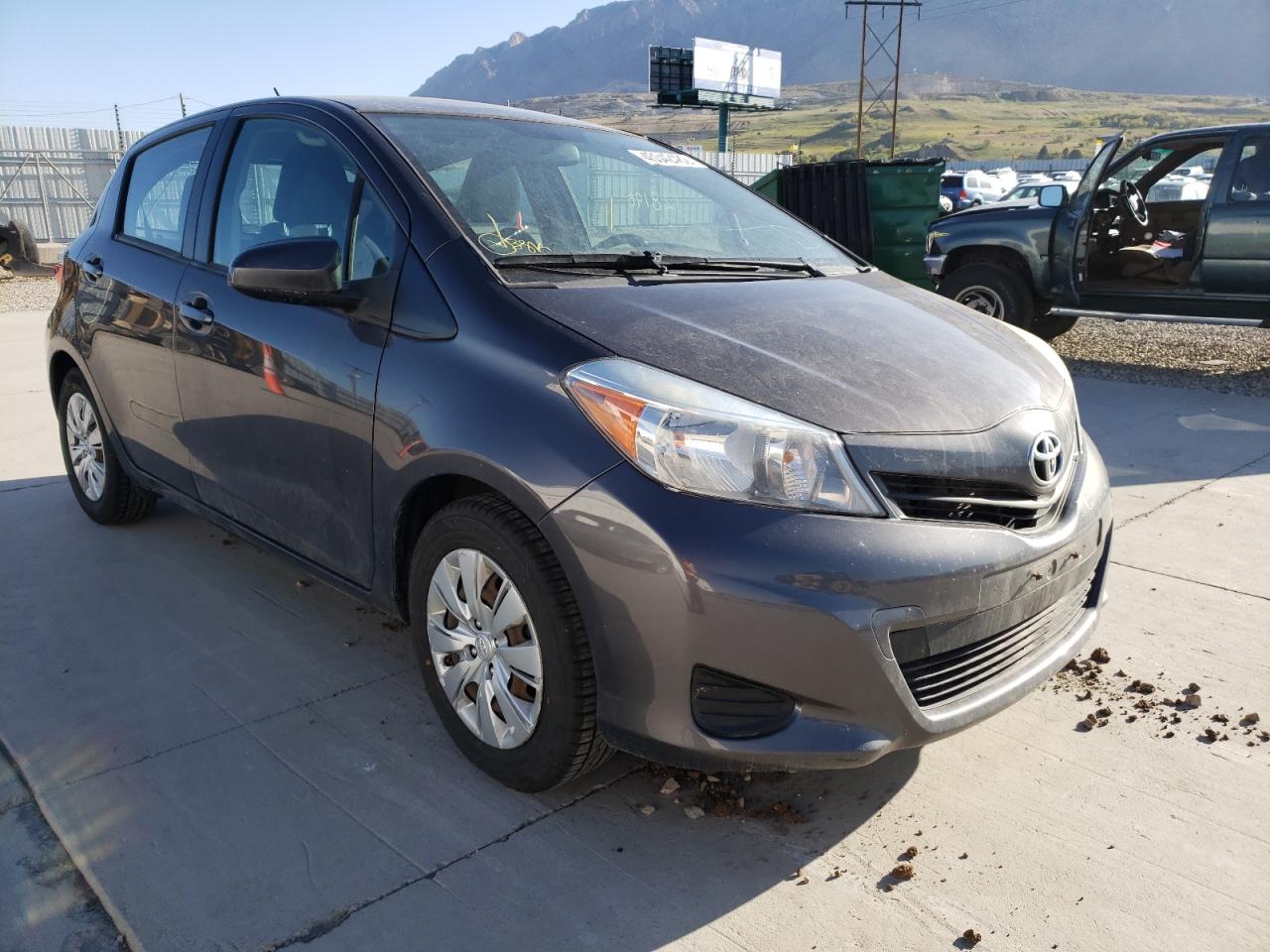 TOYOTA YARIS 2014 with VIN VNKKTUD36EA006955 - Photo from auction
