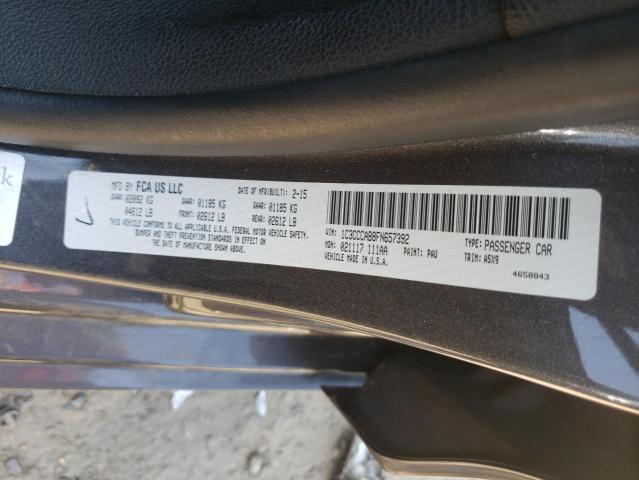 Photo 10 from auction – 2015 CHRYSLER 200 LIMITE with VIN 1C3CCCAB8FN657392