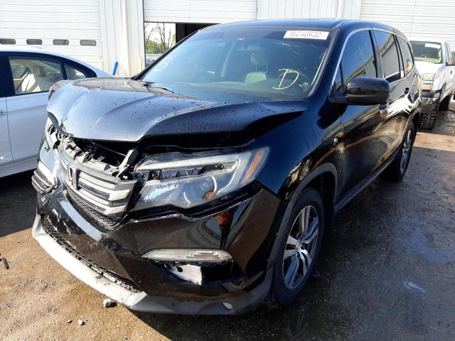 Photo 2 from auction – 2017 HONDA PILOT EXL with VIN 5FNYF5H50HB017800