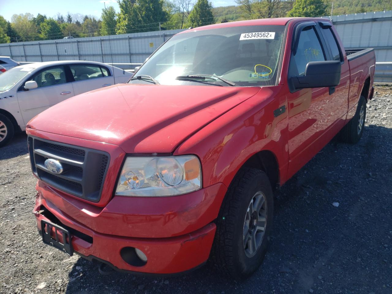 Photo 2 from auction – 2008 FORD F150 with VIN 1FTRX14W58FB37497