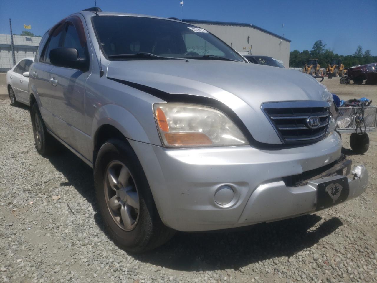 KIA SORENTO EX 2008 with VIN KNDJD735785855401 - Photo from auction