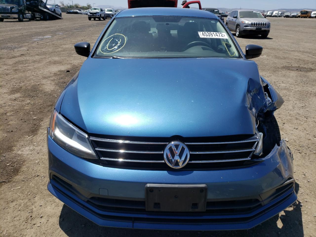 Photo 9 from auction – 2016 VOLKSWAGEN JETTA S with VIN 3VW267AJ8GM228985