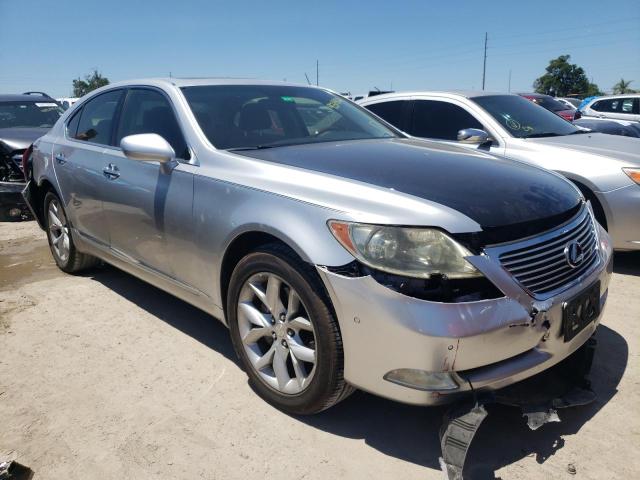 LEXUS LS 460 2007 with VIN JTHBL46F675001085 - Photo from auction