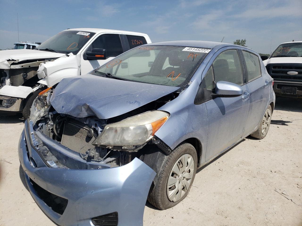 Photo 2 from auction – 2012 TOYOTA YARIS with VIN JTDKTUD38CD528703