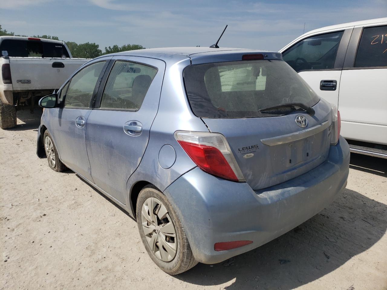Photo 3 from auction – 2012 TOYOTA YARIS with VIN JTDKTUD38CD528703