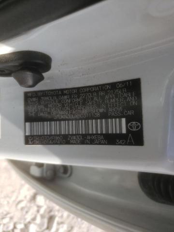 Photo 10 from auction – 2011 TOYOTA PRIUS with VIN JTDKN3DUXB0311138