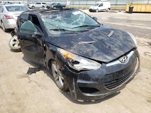 HYUNDAI VELOSTER 2013 with VIN KMHTC6AD4DU161597 - Photo from auction