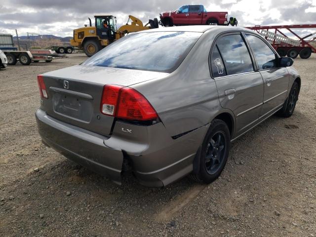 Photo 4 from auction – 2004 HONDA CIVIC LX with VIN 2HGES16534H622491