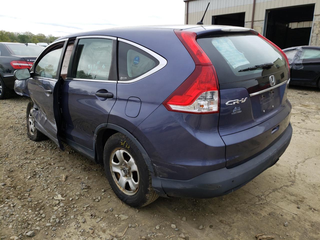 Photo 3 from auction – 2012 HONDA CR-V LX with VIN 5J6RM4H37CL058279