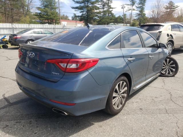 Photo 4 from auction – 2016 HYUNDAI SONATA SPO with VIN 5NPE34AF6GH338555