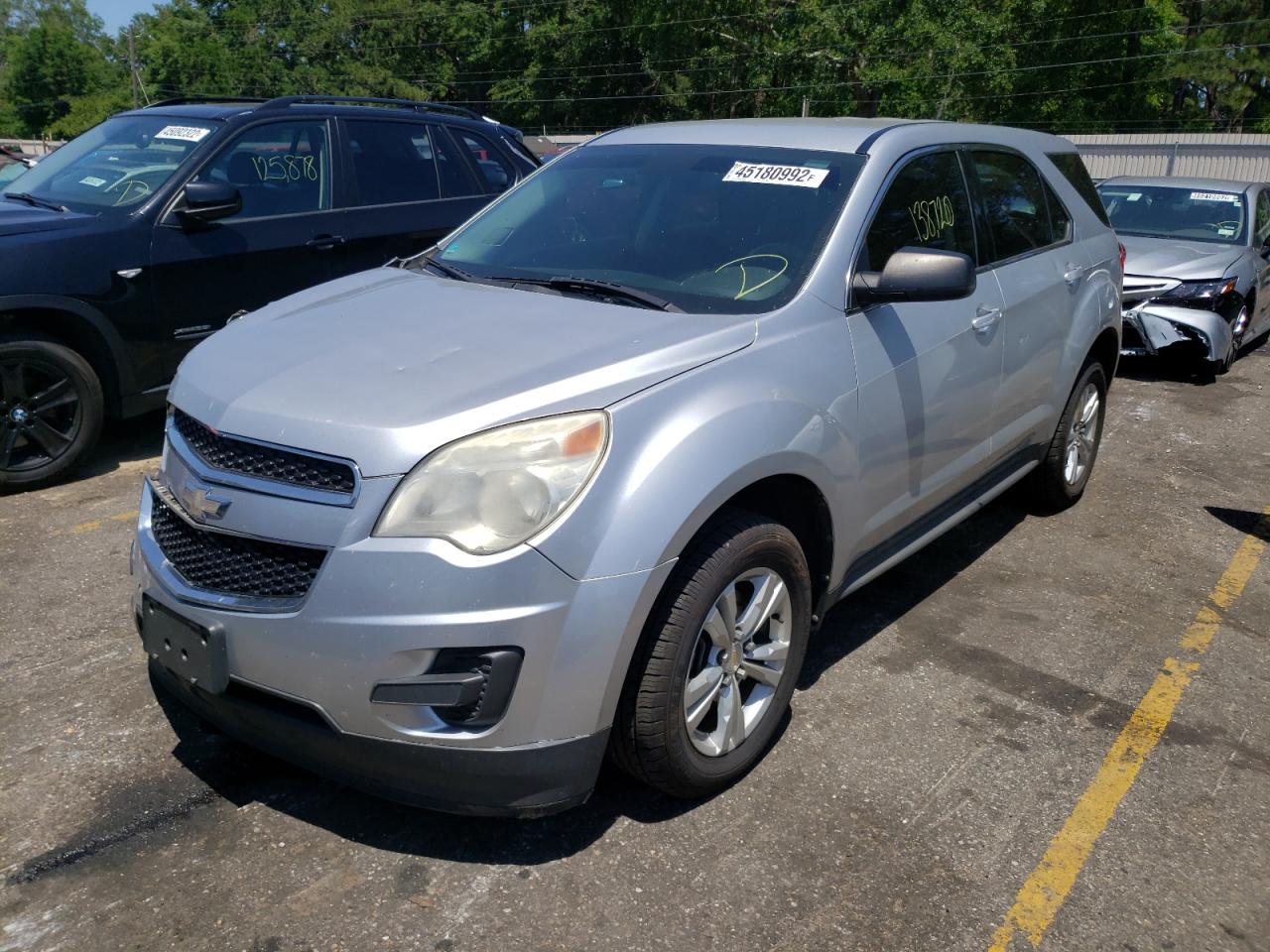 Photo 2 from auction – 2012 CHEVROLET EQUINOX LS with VIN 2GNALBEK6C1248772