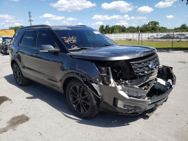 FORD EXPLORER X 2017 with VIN 1FM5K7D82HGA51152 - Photo from auction
