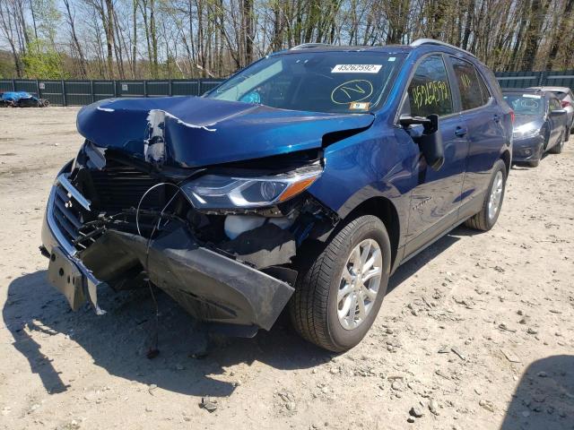 Photo 2 from auction – 2021 CHEVROLET EQUINOX LT with VIN 3GNAXUEV5ML360229