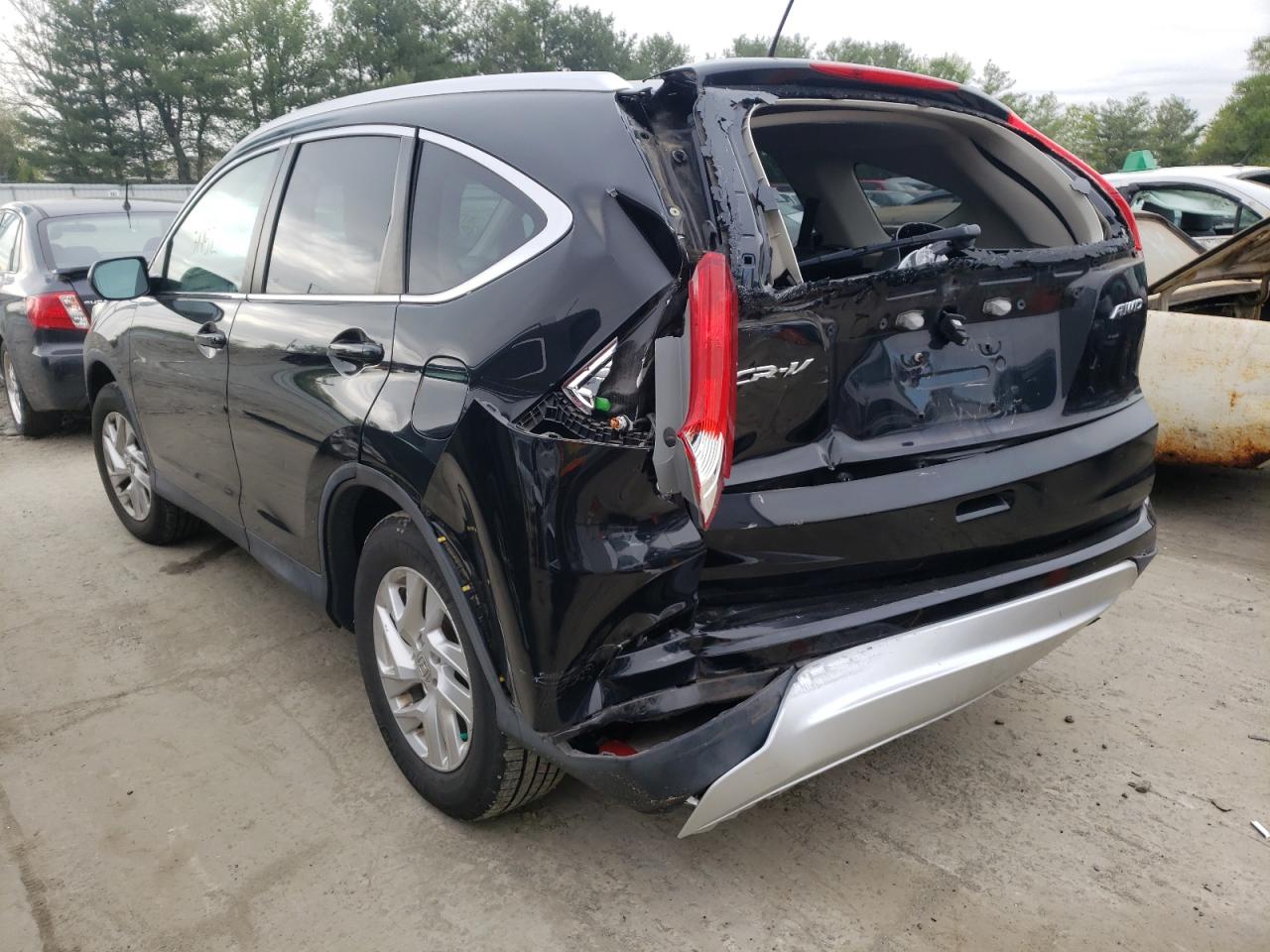 Photo 3 from auction – 2015 HONDA CR-V EXL with VIN 2HKRM4H75FH622769