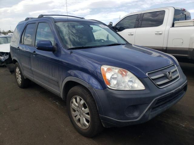 HONDA CR-V EX 2005 with VIN JHLRD78845C036278 - Photo from auction