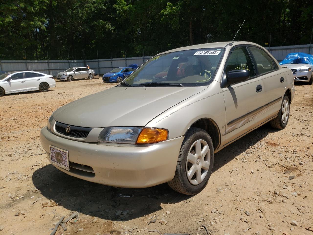 Photo 2 from auction – 1998 MAZDA PROTEGE DX with VIN JM1BC1417W0215862
