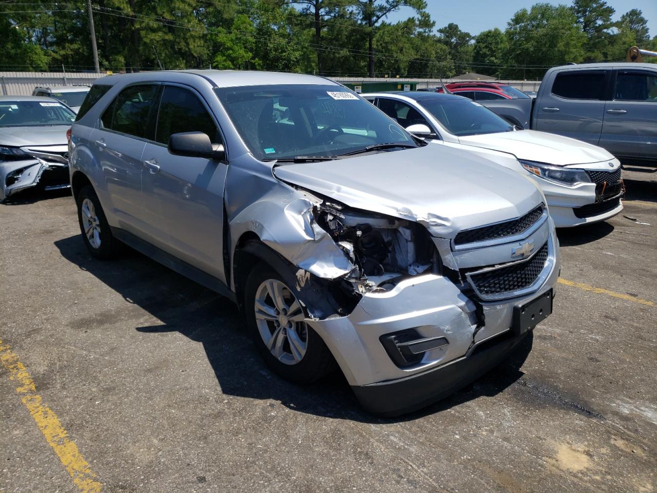 Photo 1 from auction – 2012 CHEVROLET EQUINOX LS with VIN 2GNALBEK6C1248772