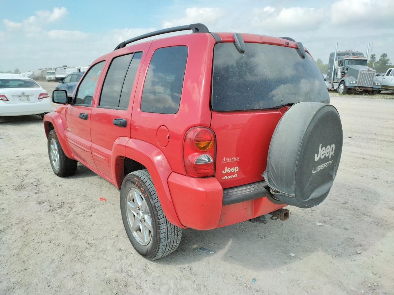 Photo 3 from auction – 2004 JEEP LIBERTY LI with VIN 1J4GL58K74W152556