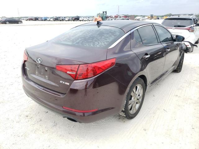 Photo 4 from auction – 2013 KIA OPTIMA EX with VIN 5XXGN4A74DG256181