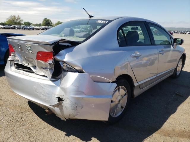 Photo 4 from auction – 2008 HONDA CIVIC HYBR with VIN JHMFA36218S012237