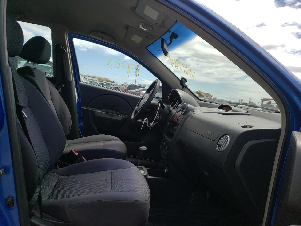 Photo 5 from auction – 2006 CHEVROLET AVEO LT with VIN KL1TG66686B581789