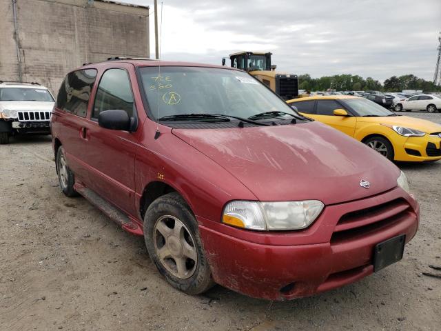 NISSAN QUEST GXE 2001 with VIN 4N2ZN15TX1D813970 - Photo from auction