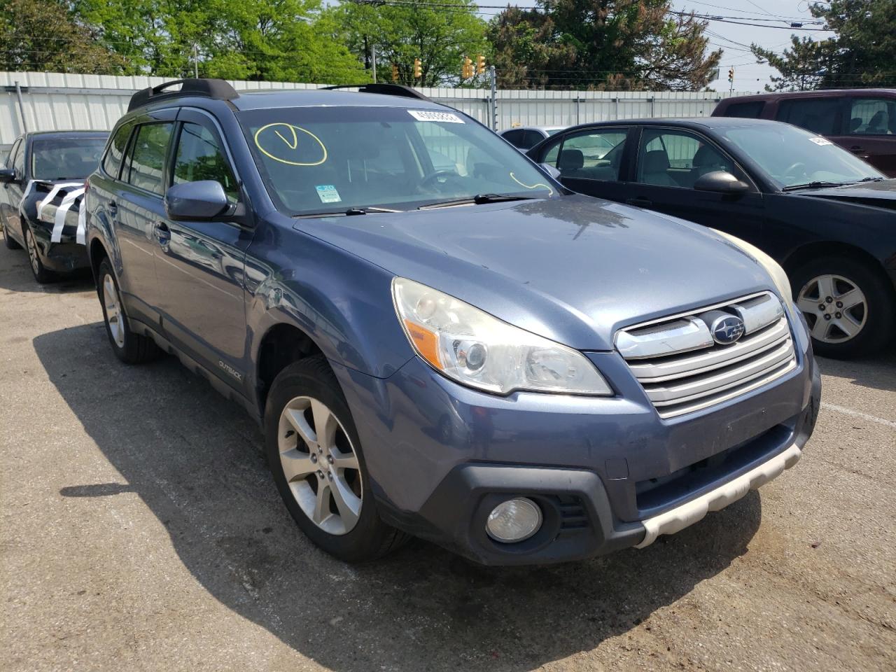 SUBARU OUTBACK 2. 2013 с VIN 4S4BRCKC9D3244625 - Фото с аукциона