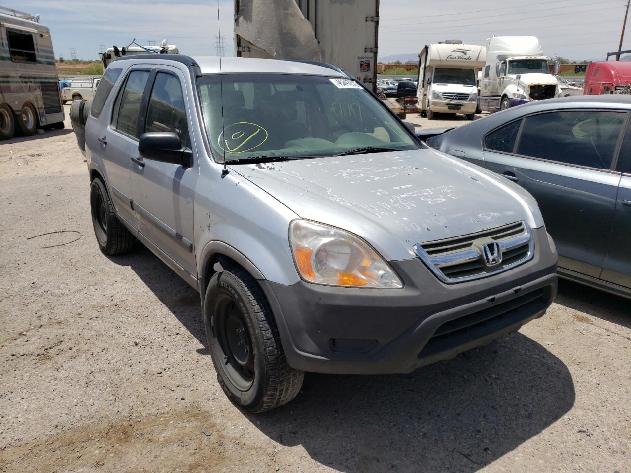 HONDA CR-V LX 2004 with VIN JHLRD78464C030543 - Photo from auction