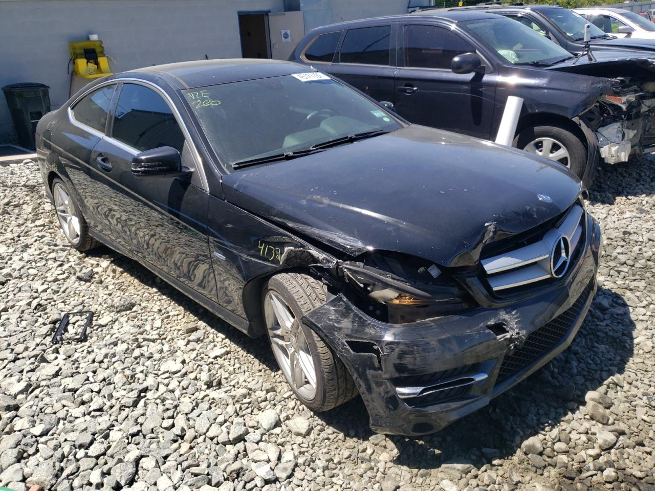 Photo 1 from auction – 2012 MERCEDES-BENZ C 250 with VIN WDDGJ4HB2CF815784