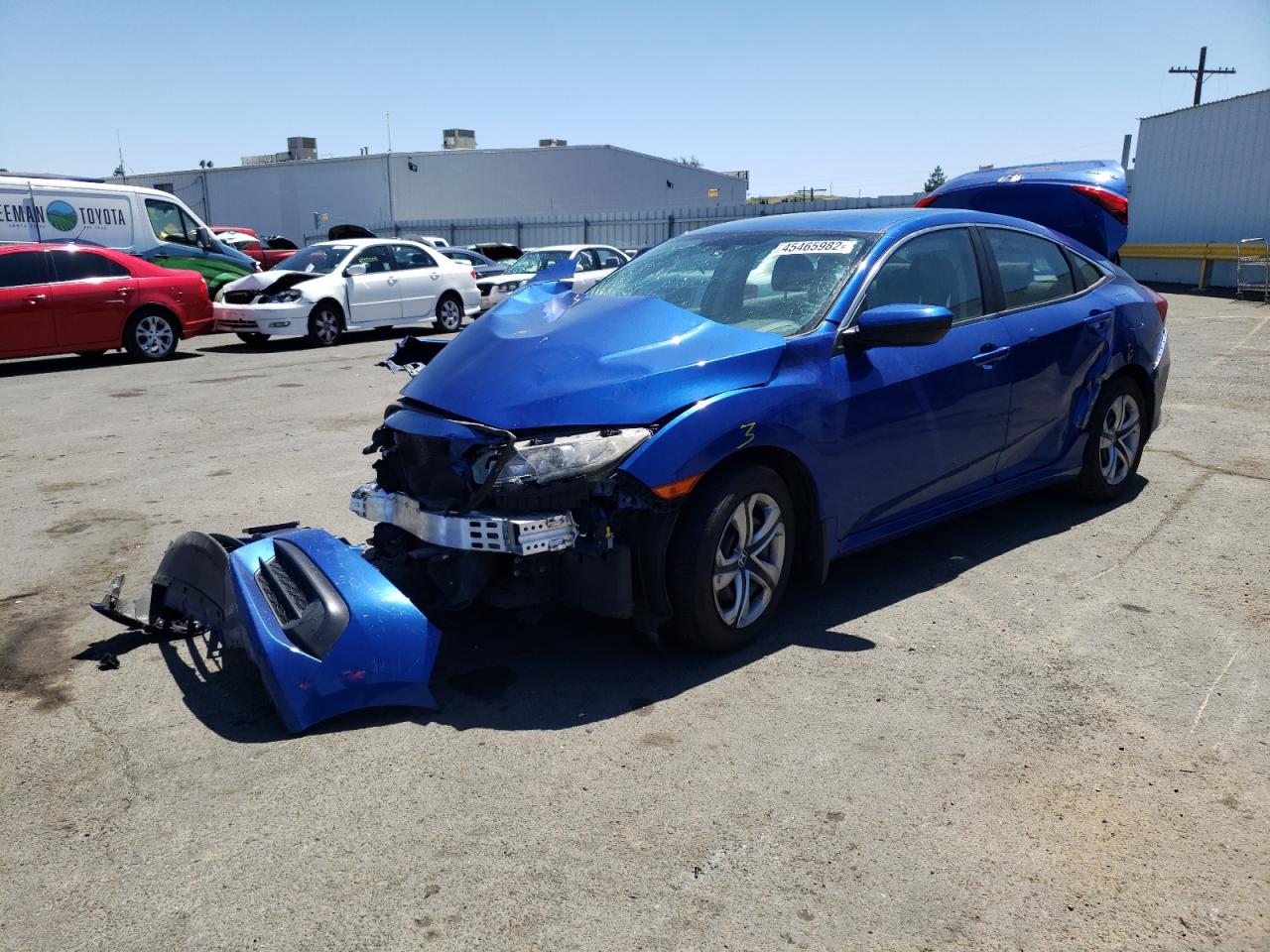 Photo 2 from auction – 2016 HONDA CIVIC LX with VIN 19XFC2F55GE220400