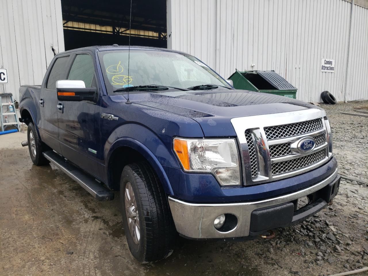 FORD F150 SUPER 2012 with VIN 1FTFW1ET8CFA51930 - Photo from auction
