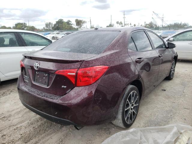 Photo 4 from auction – 2017 TOYOTA COROLLA L with VIN 5YFBURHE8HP618590