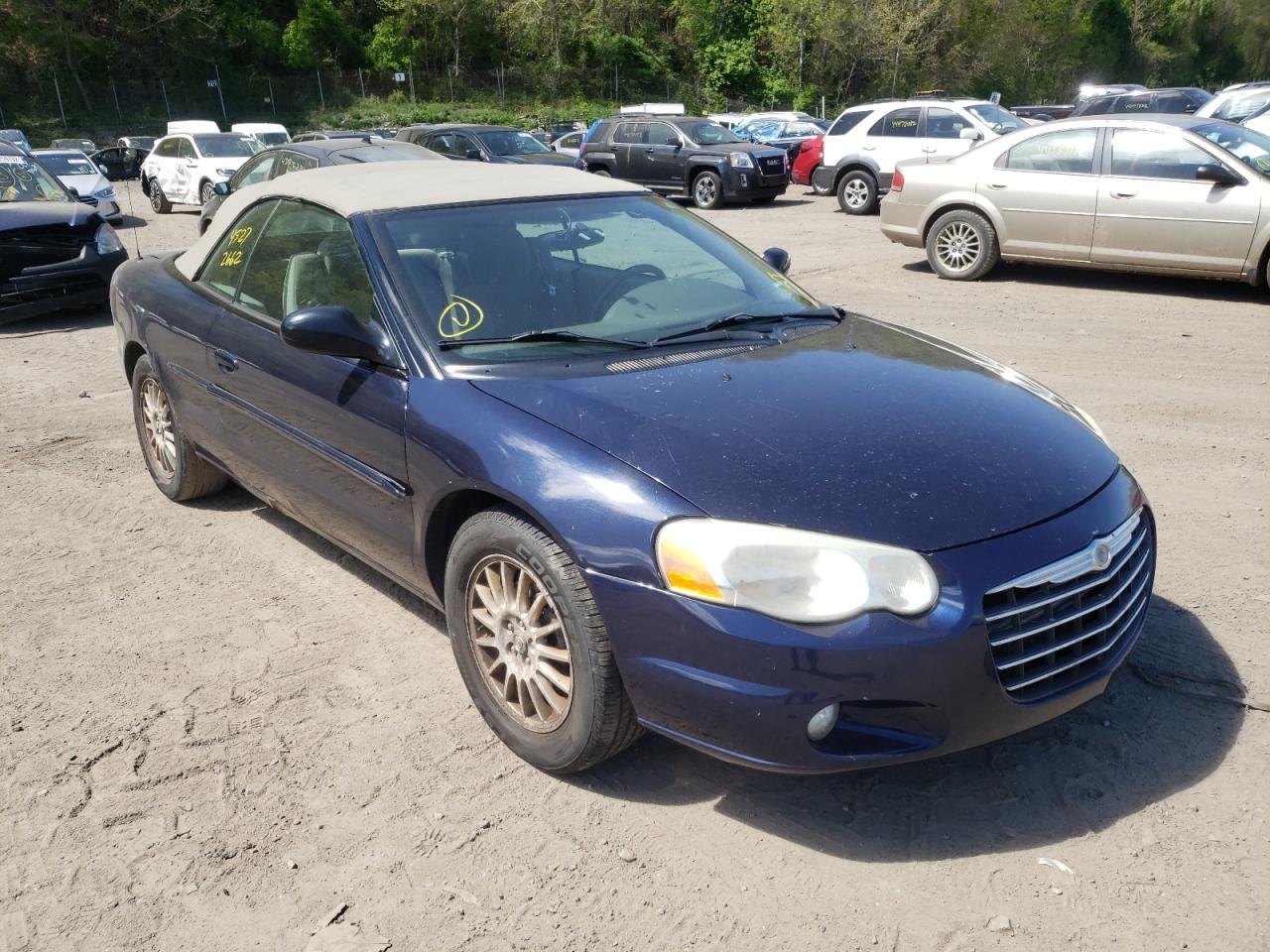 CHRYSLER SEBRING 2005 with VIN 1C3EL55R25N638332 - Photo from auction